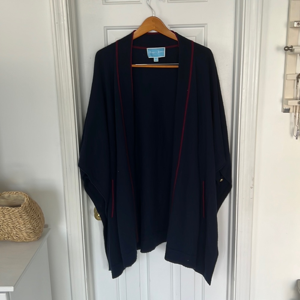 Cashmere Cape/Cardigan